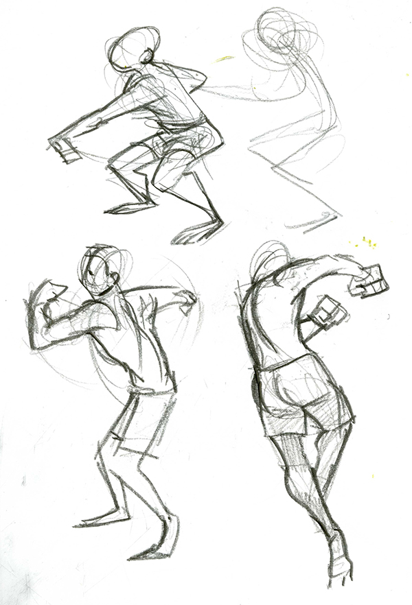 600x882 Life Drawing And Action Analysis On Behance