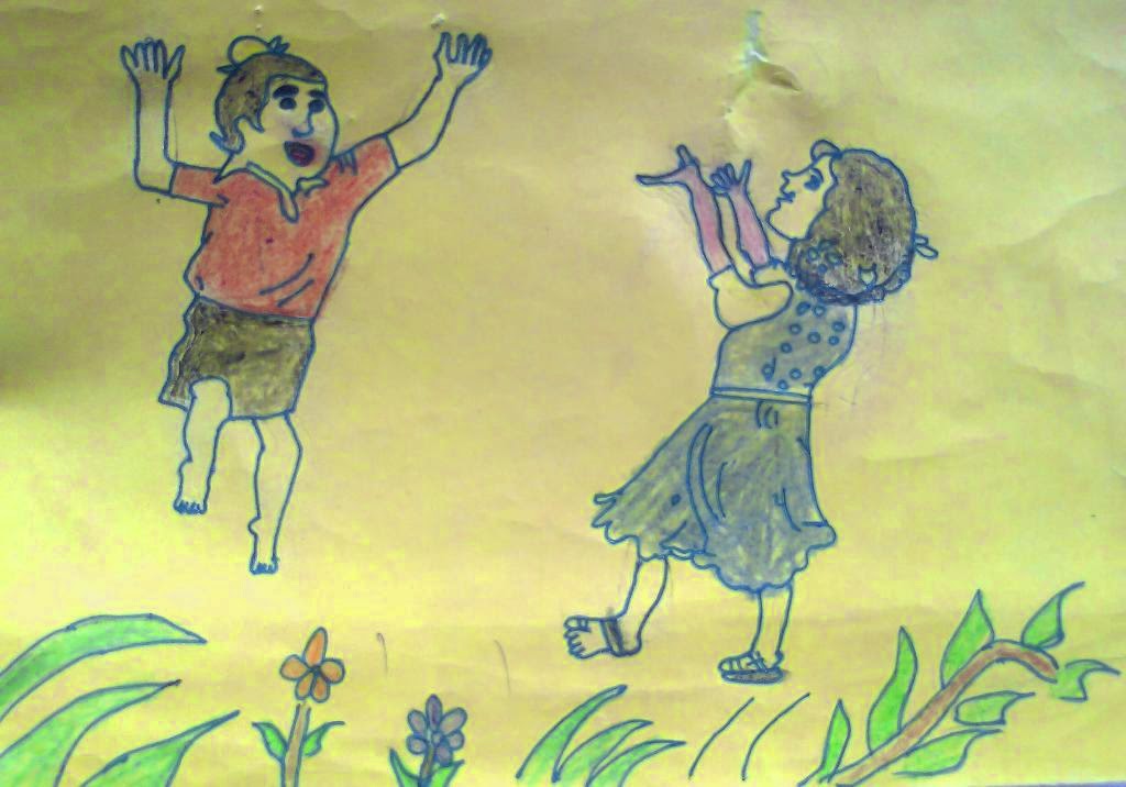 1024x716 Drawing By 5th Class Student