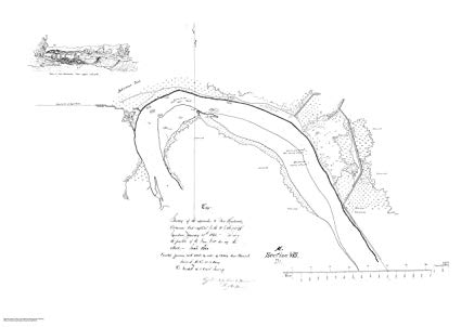 425x302 18 X 24 Canvas 1863 Us Old Nautical Map Drawing Chart