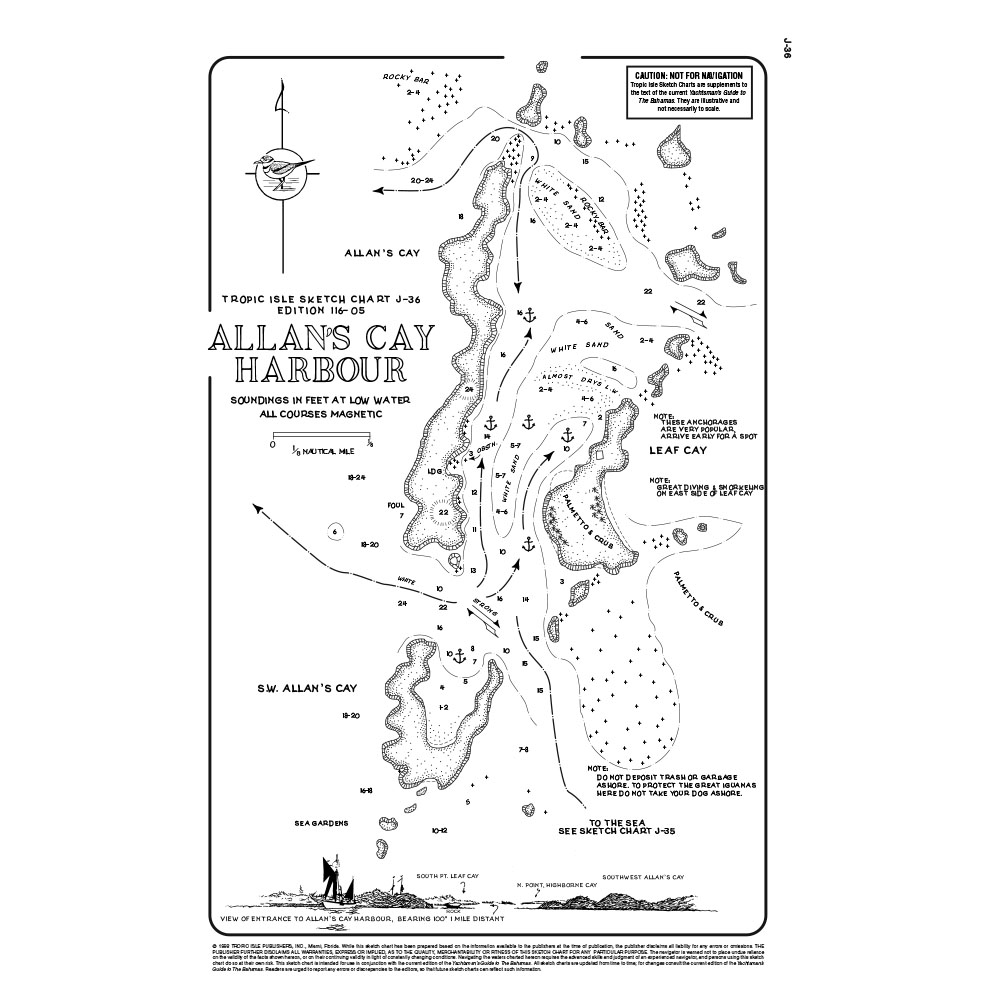 1000x1000 Chart Set Exuma Cays