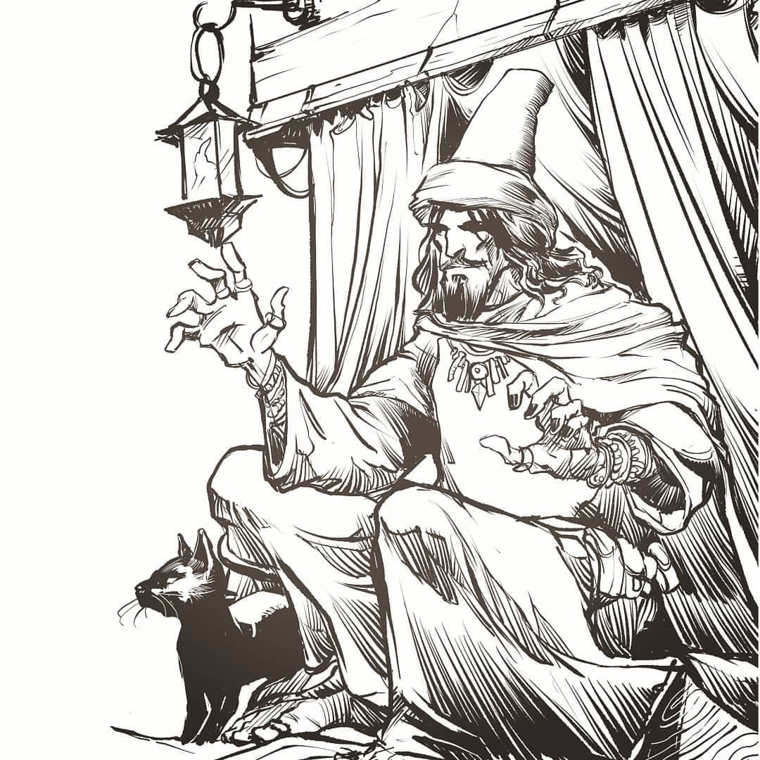 1080x1080 The Art Of Ashraf Ghori Character Concept Art From My Last