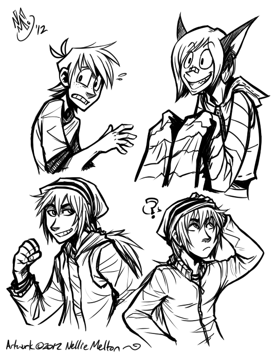 537x689 Bust Sketch Commissions 2 By Spookydoom