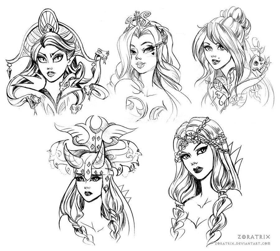 900x808 Sketch Commission 11 By Zoratrix Coloring Books