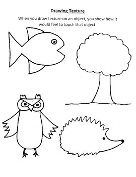 270x350 Texture Worksheet Teaching Resources Teachers Pay Teachers