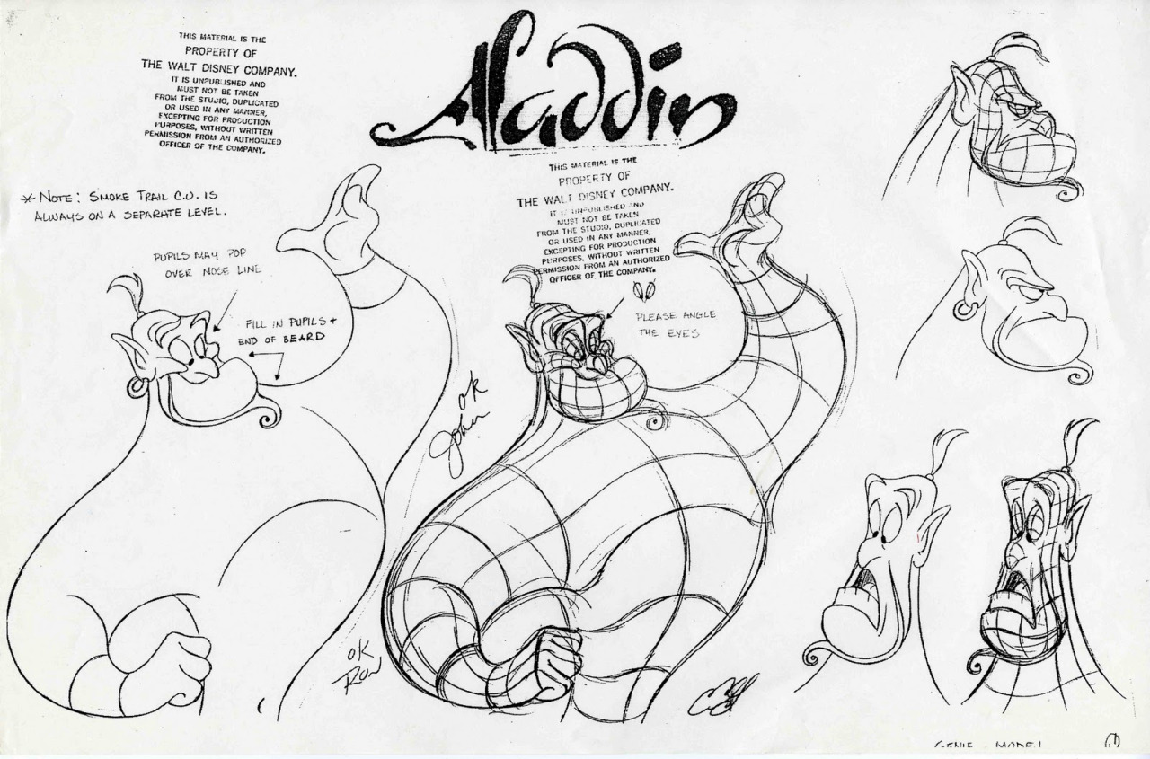 1280x845 D Traditional Animation Genie Eric Goldberg Disney On Instruction