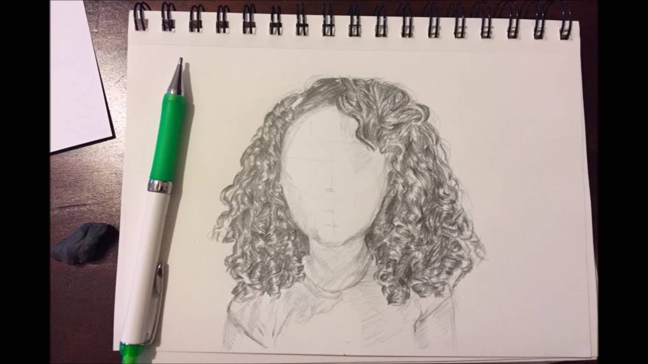 1280x720 Drawing Curly Hair