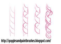 236x168 How To Draw Curls