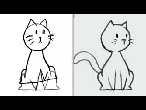 480x360 Trying To Draw Cat From Google But Fails Badly