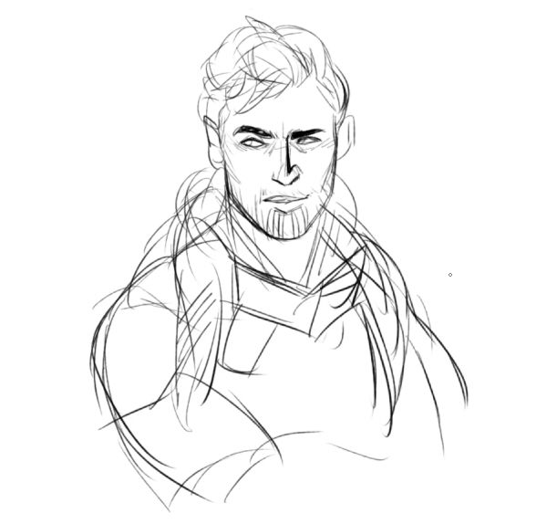 611x574 Barelysirius When All Else Fails, Draw The Bf Edit He's Too Hot