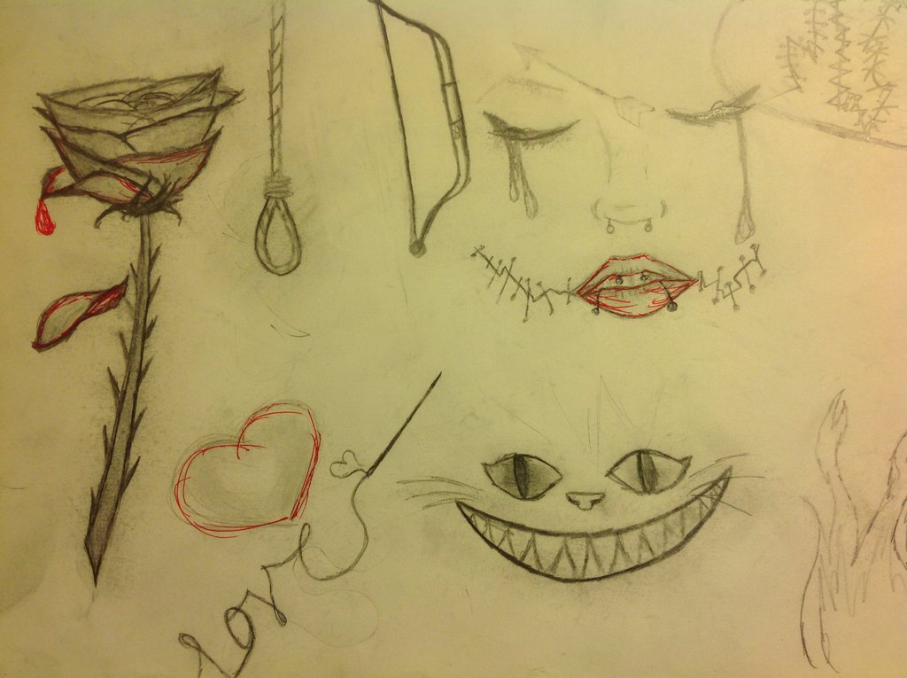 1024x765 People Told Me To Draw My Feelings By Katlovesminecraft