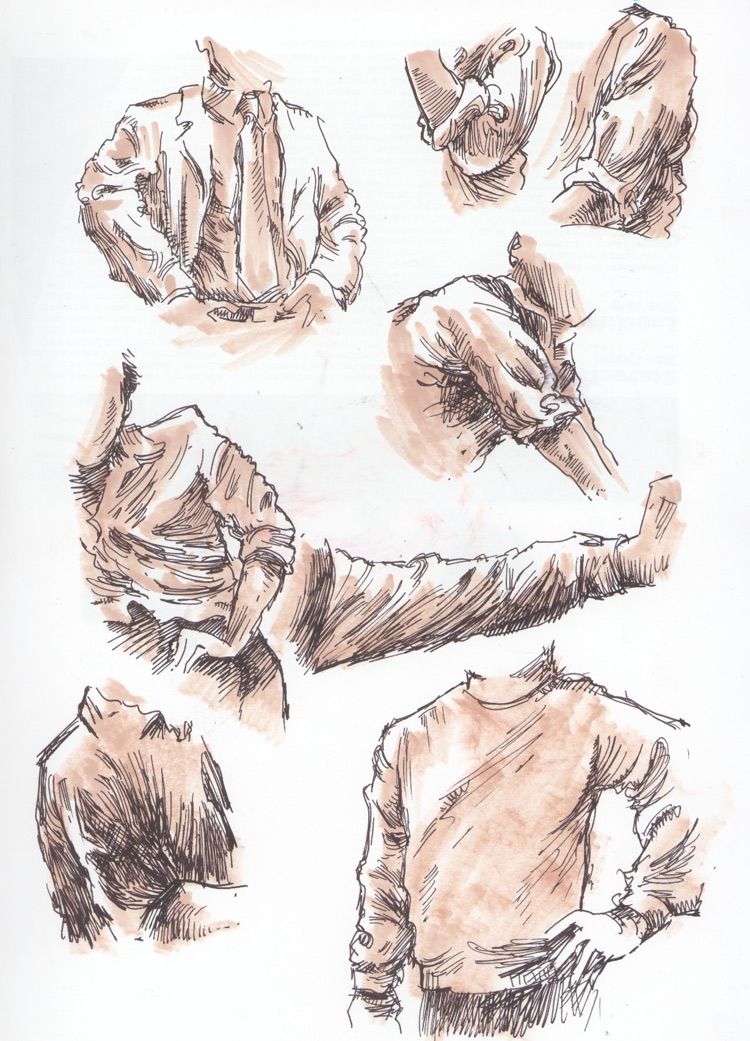 750x1041 Folds01.jpg Folds Drawing People
