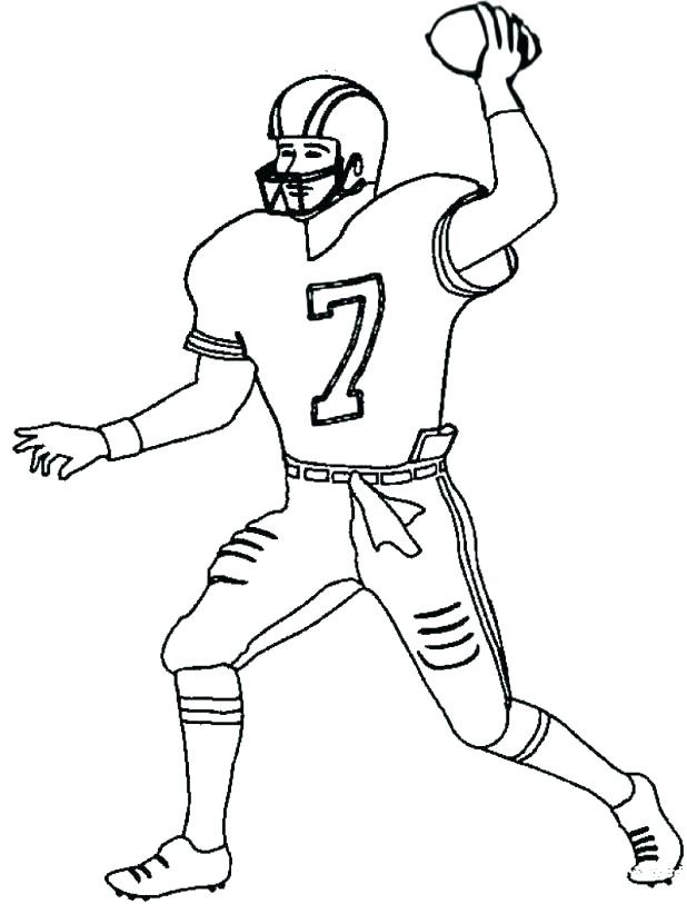 618x813 Coloring Pages Of Football Players New Green Bay Packers Coloring