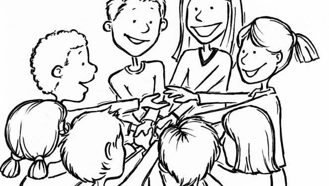 663x375 The Human Knot Game