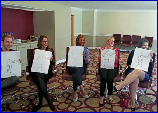 550x394 Corporate Life Drawing Events