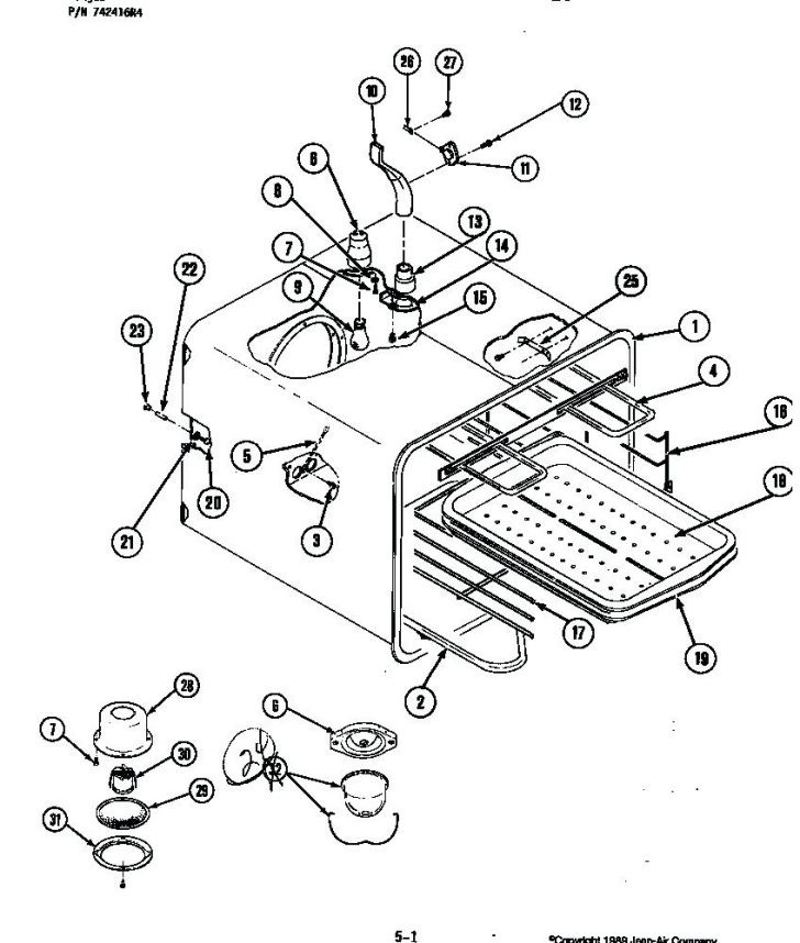 728x858 Kenmore Dishwasher Parts Elite Diagram Creative Dryer Ideas