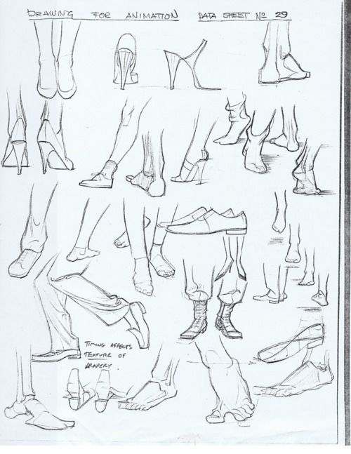500x647 How To Draw Feet