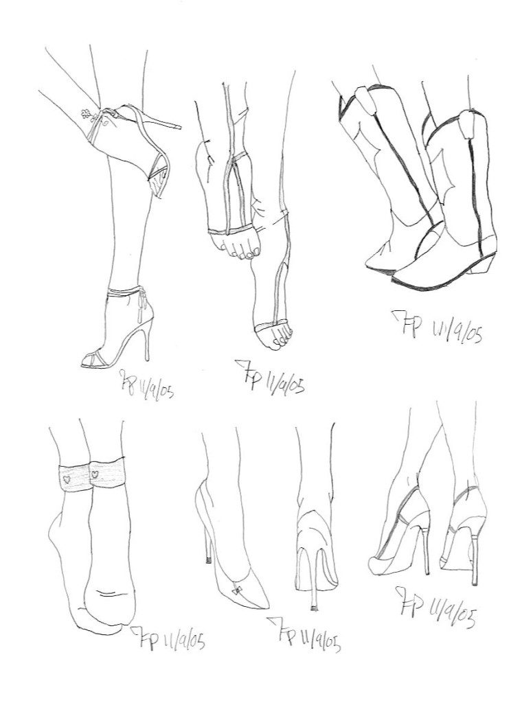 744x1024 Collection Of Foot With Shoes Drawing High Quality, Free