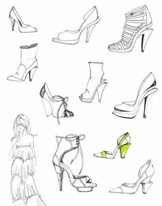236x300 Shoe Design Sketch Variations Sketching How Tos