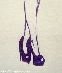 211x246 Drawing, Art, Legs, People, Body Parts, Shoes By Undina97