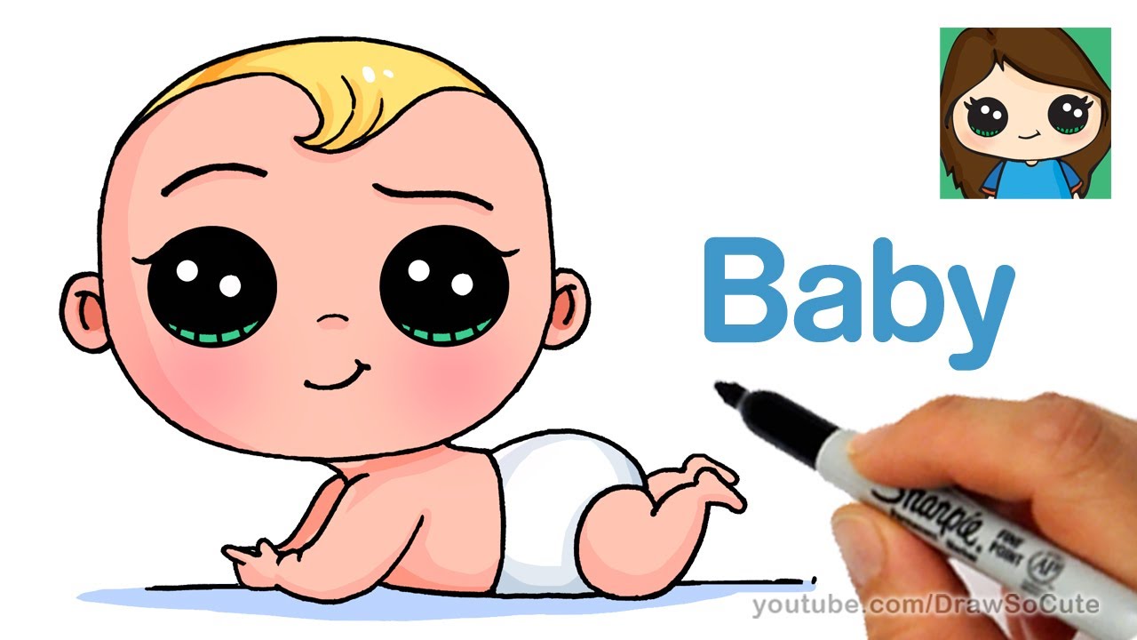 1280x720 How To Draw A Baby Easy The Boss Baby