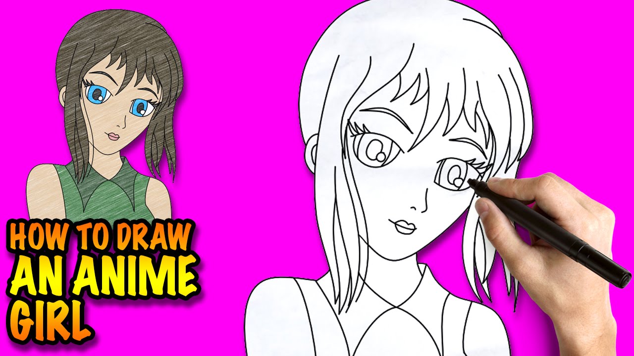 1280x720 How To Draw An Anime Girl