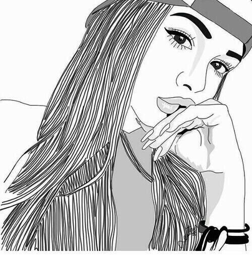 500x506 Pin By Proudkitha On Tumblr Girls Drawings, Girl