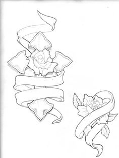 236x313 Heart Drawings Heart Wrapped Around Rose By ~feeohnah