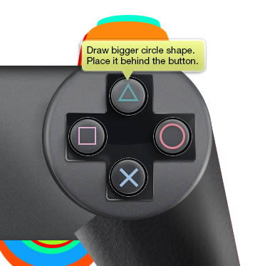 365x373 How To Draw A Playstationspired Game Controller From Scratch