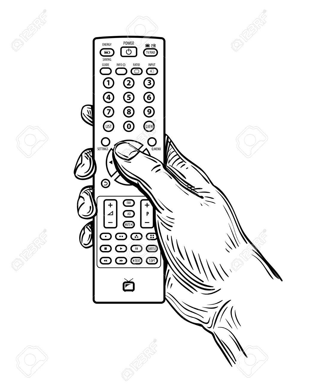 1096x1300 Drawn Controller Hand