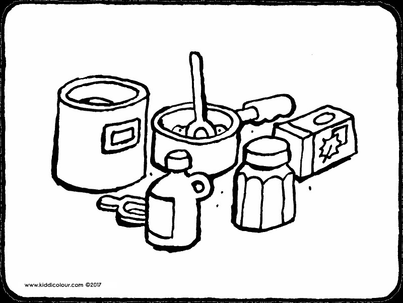 800x602 Slice Of Bread Coloring Page Coloring Page