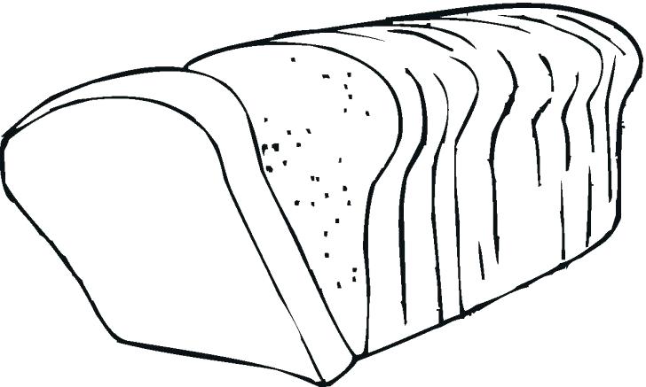 728x437 Slice Of Bread Coloring Page Coloring Pages For Kids Freaking Hot