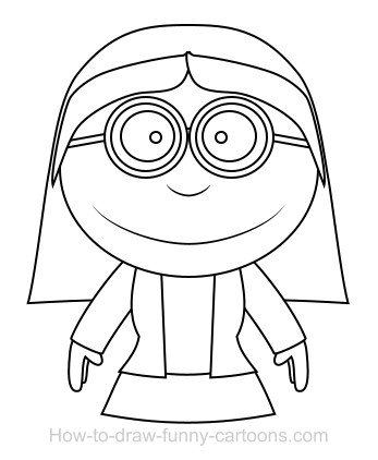 347x422 Drawing A Teacher Cartoon