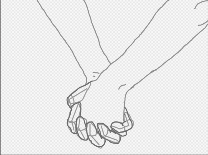728x545 4 Ways To Draw A Couple Holding Hands