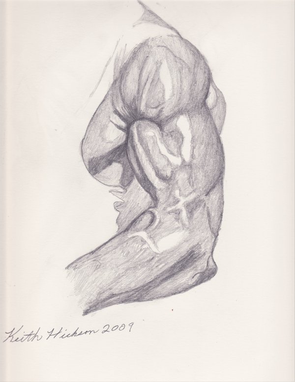 600x776 Arm Drawing By Ankhu