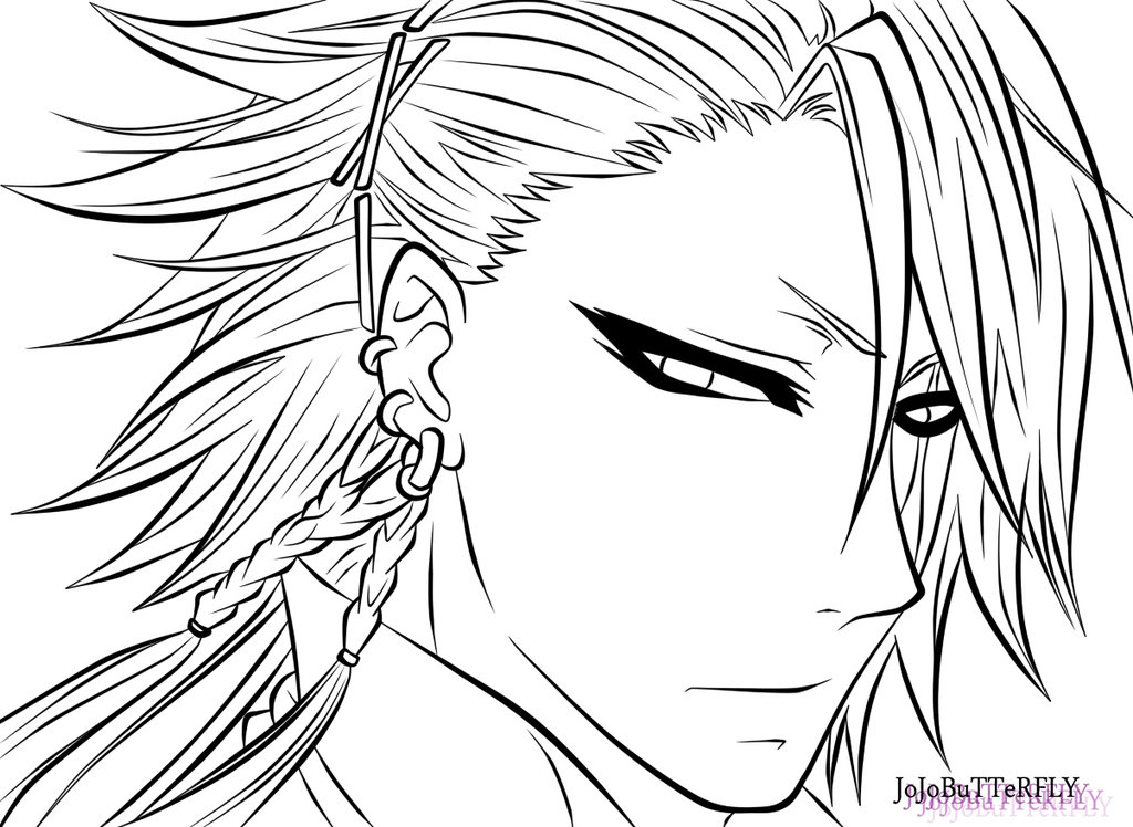 1024x748 Joker From Kuroshitsuji {Book Of Circus} Lineart By Jojobutterfly