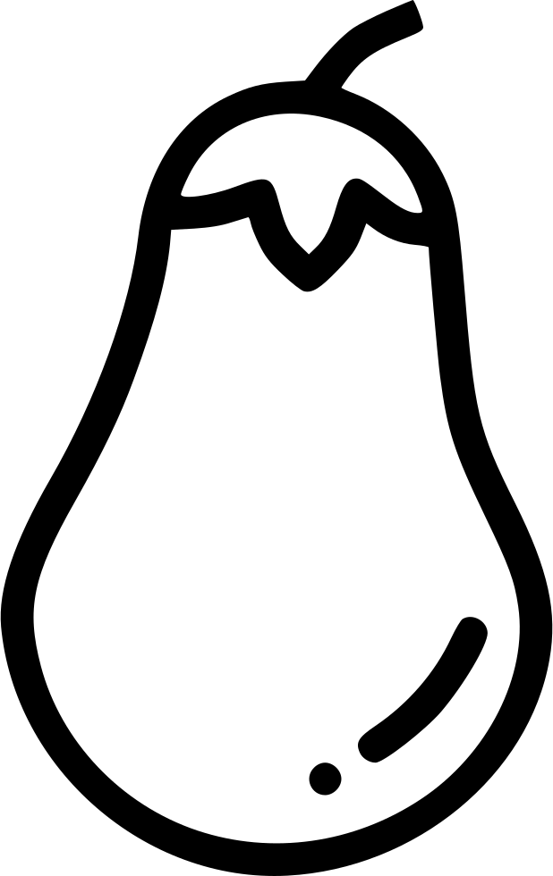 618x980 Brinjal Eggplant Svg Png Icon Free Download ( 480886