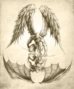 300x360 Blair Serna Evil Demons Drawings Step 2