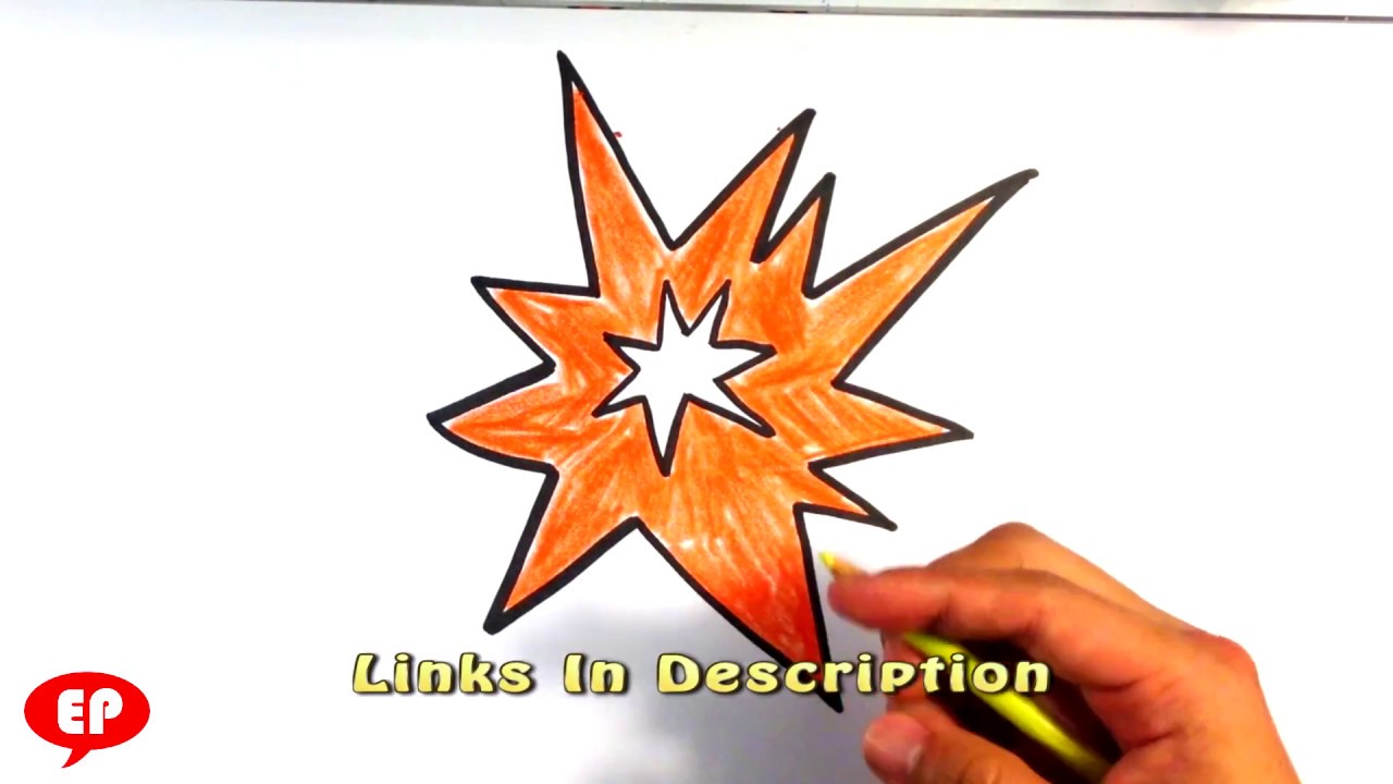 1280x720 How To Draw An Explosion