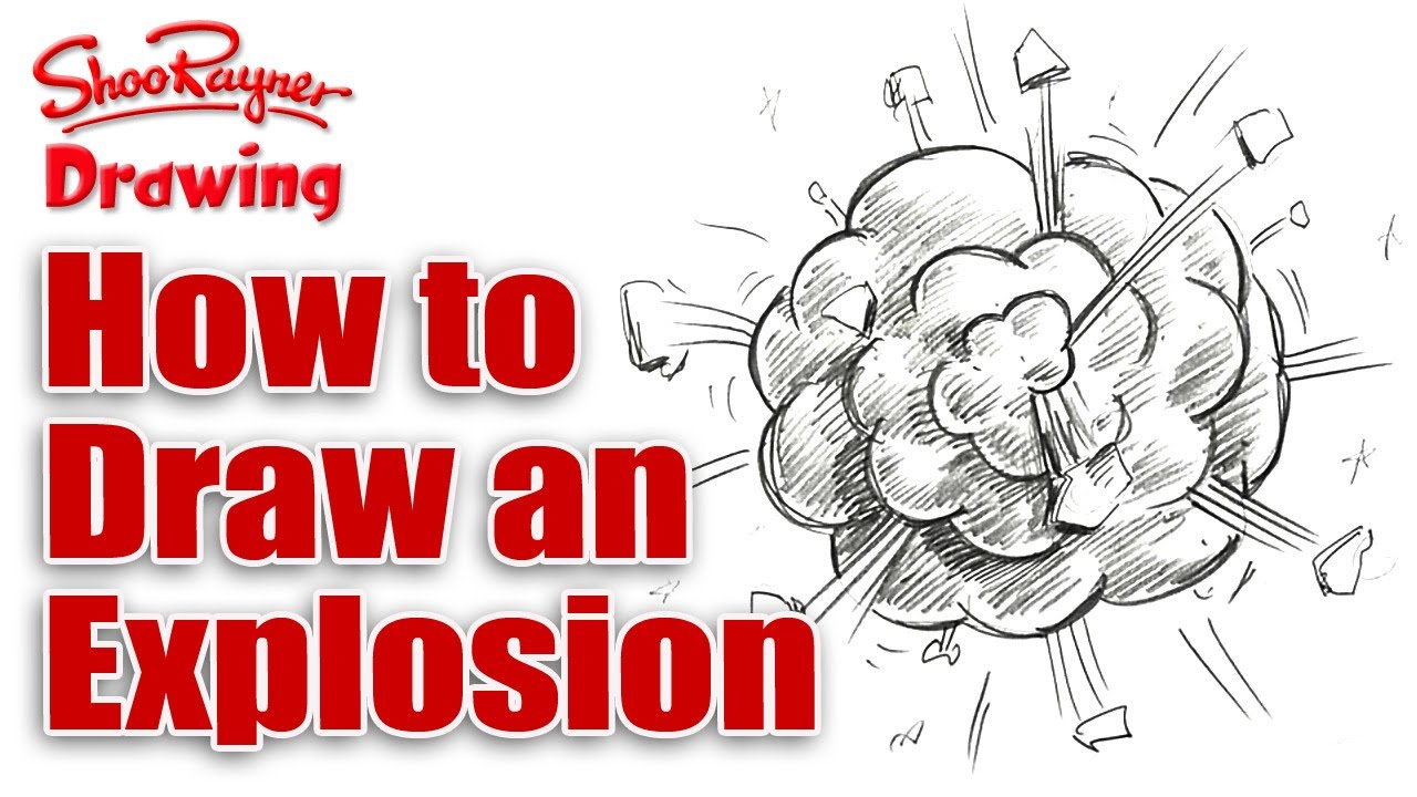 1280x720 How To Draw A Cartoon Explosion