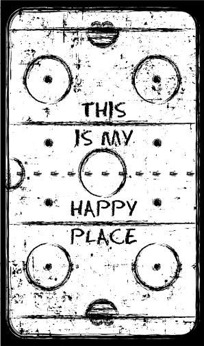 298x505 Hockey Canvas Art, Painted Pastimes, Hockey Home Decor Gifts