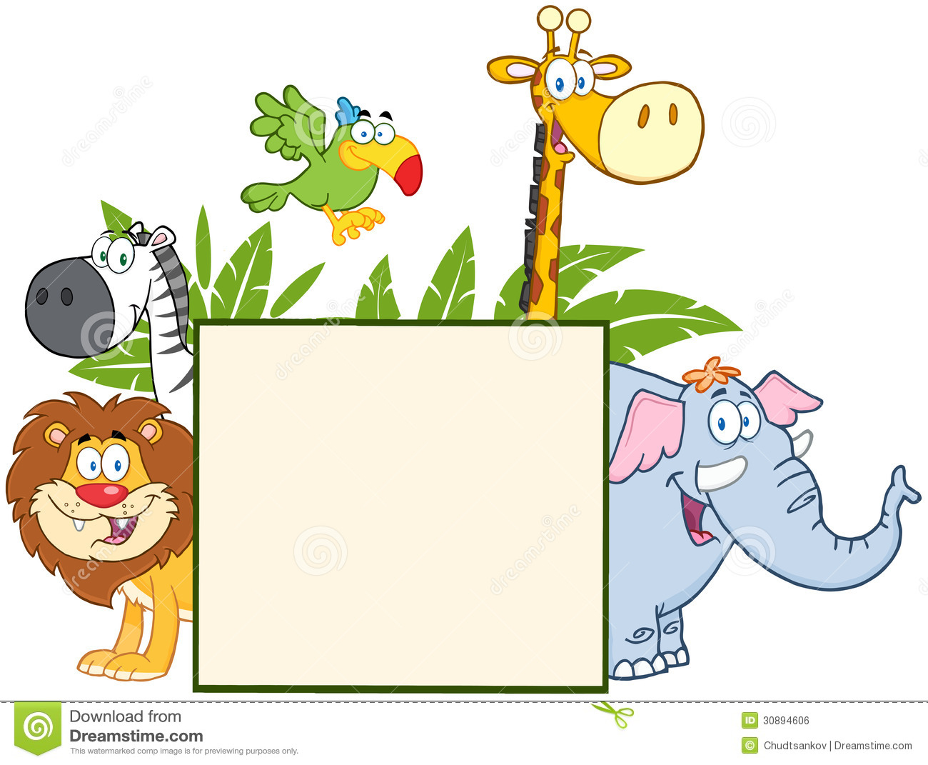 1300x1071 Jungle Animals Drawing 62 Free Clipart Rainforest