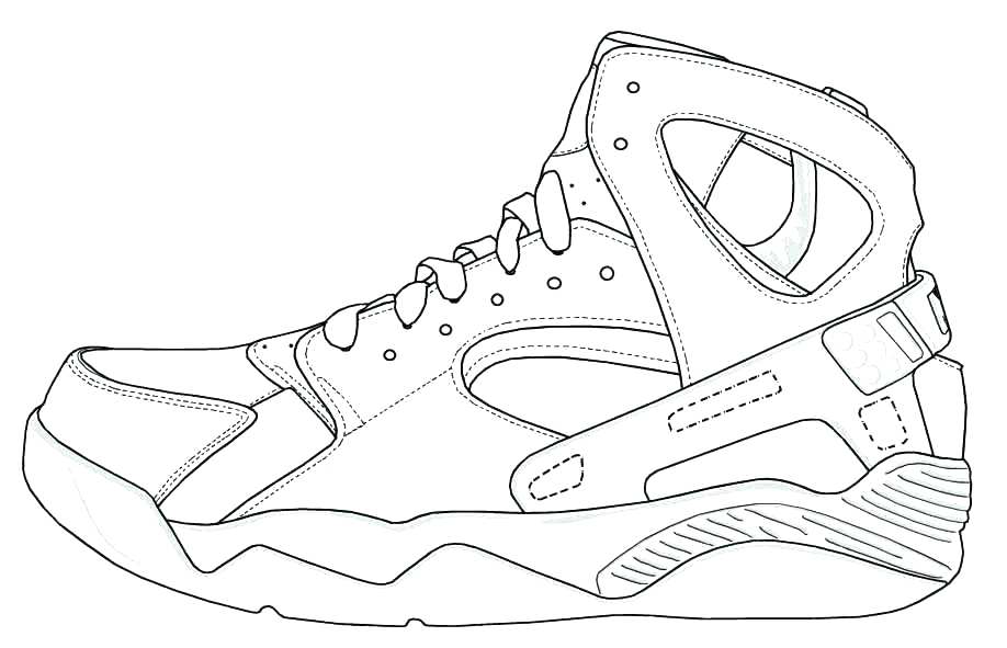 918x591 Shoes Coloring Pages Air Shoes Coloring Pages Kd Shoes Coloring