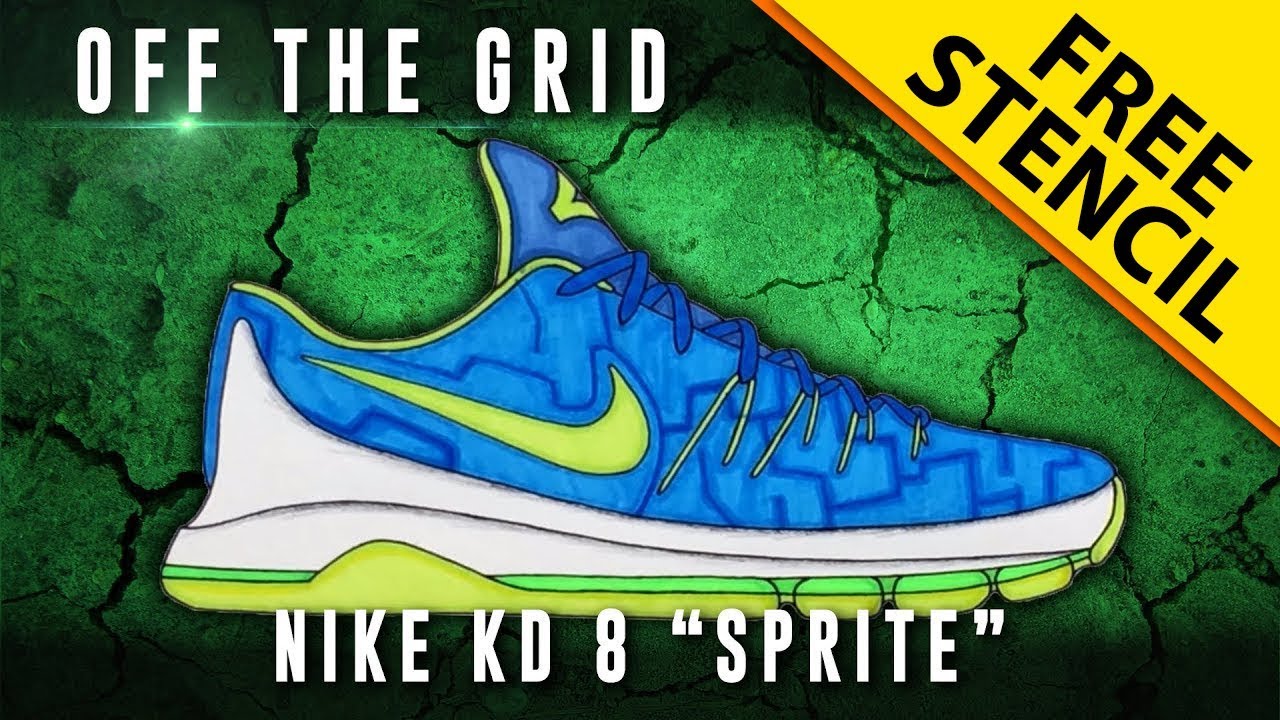 1280x720 Off The Grid Nike Kd 8 Sprite W Free Stencil