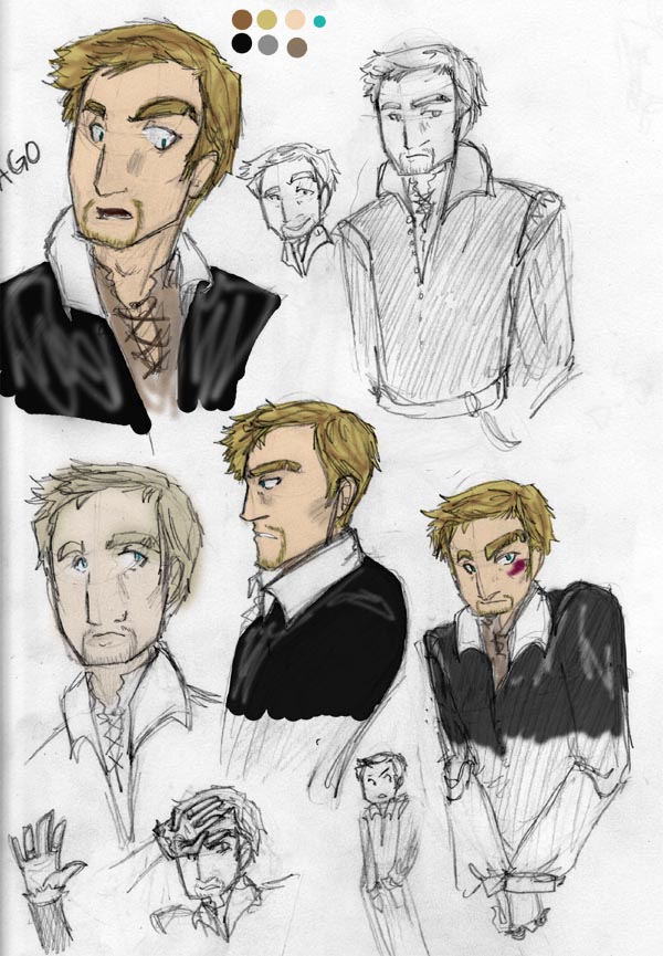 600x865 Othello Iago Character Page By Typhon9