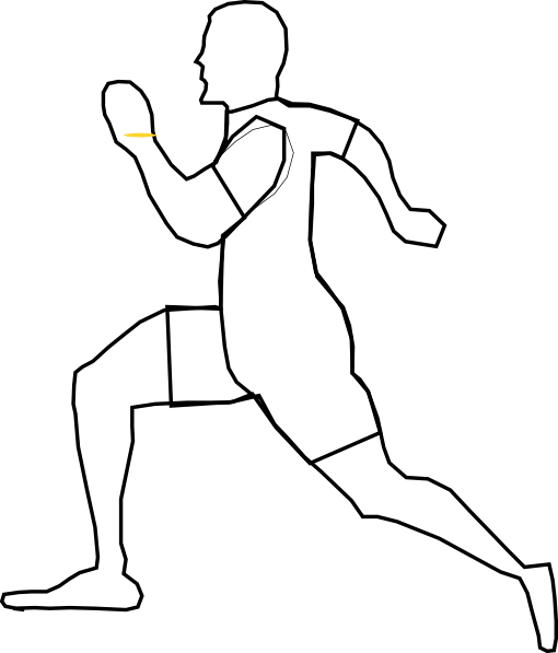 Drawing Of Someone Running