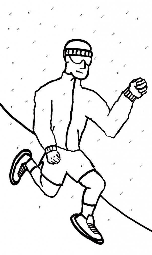 611x1024 Running In The Rain The Skyline View