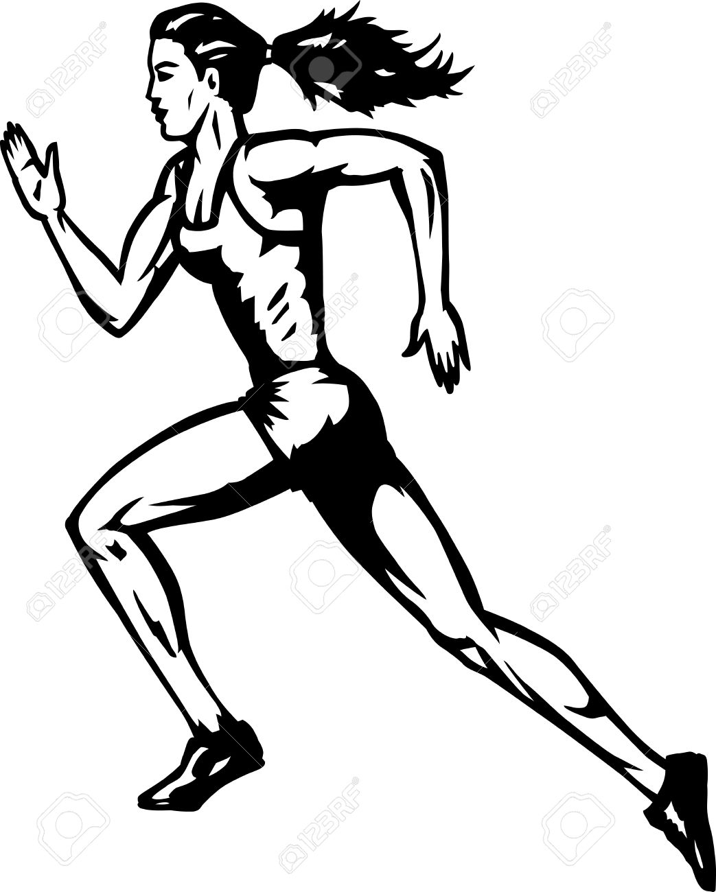 1043x1300 Someone Running Drawing How To Draw Person Running At You Youtube