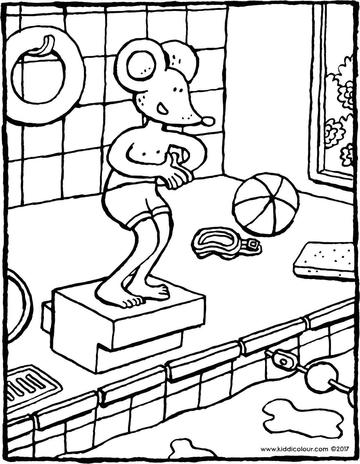 1240x1600 Thomas In The Swimming Pool