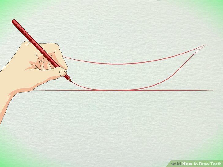 728x546 How To Draw Teeth 11 Steps (With Pictures)