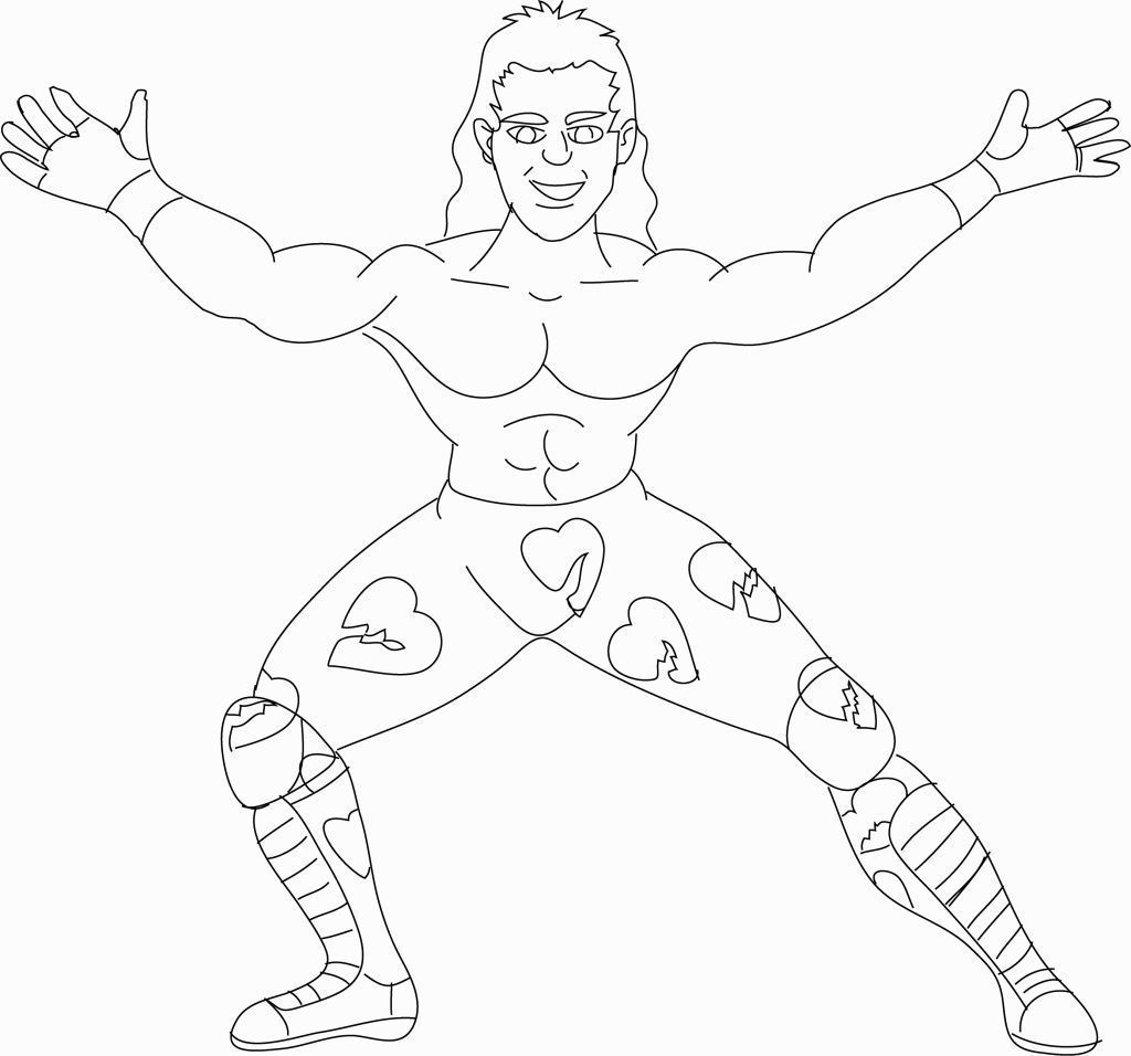 1024x956 Best Wwe Wrestling Coloring Pages Pict Of Wrestlers Popular